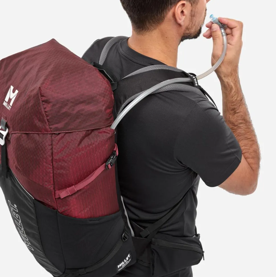 Sac à dos Millet Ubic 25 E-Black Dark Red