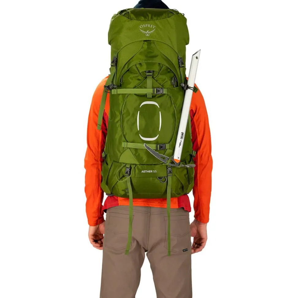 Sac à dos Osprey Aether 55 Garlic Mustard Green