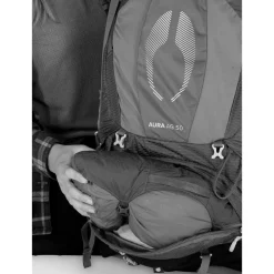 Sac à dos Osprey Aura Ag 50 Berry Sorbet Red