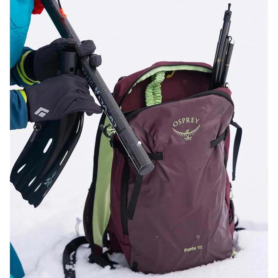 Sac à dos Osprey Firn 18 Elderberry Purple Peppermint Green