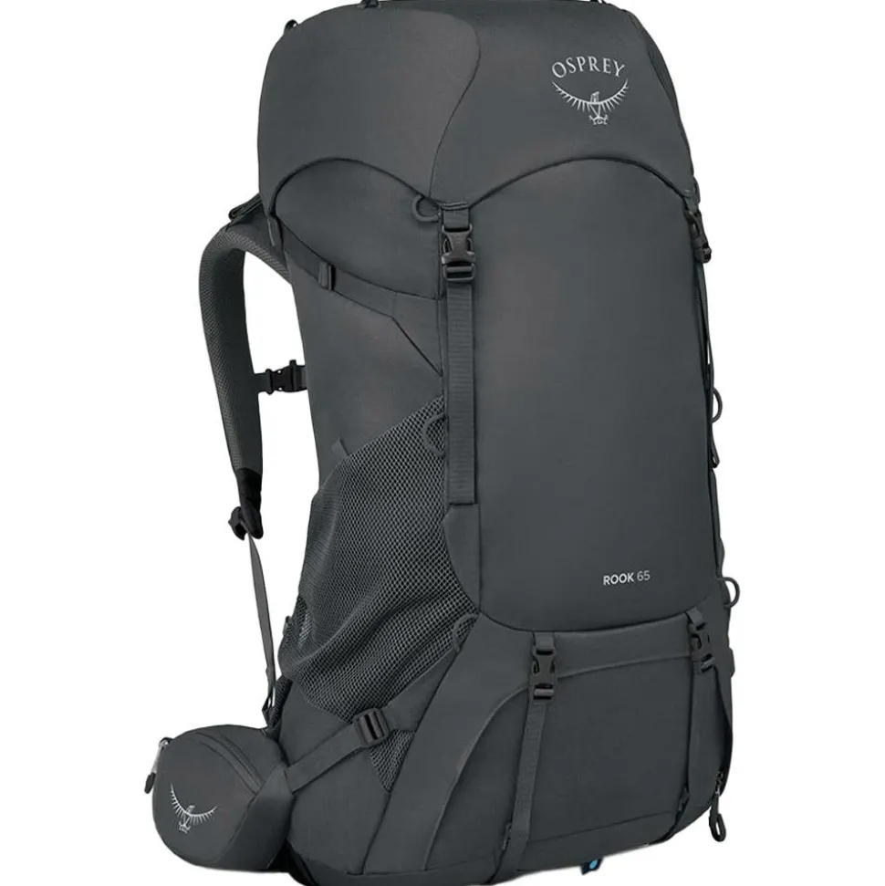Sac à dos Osprey Rook 65 Dark Charcoal Silver Lining