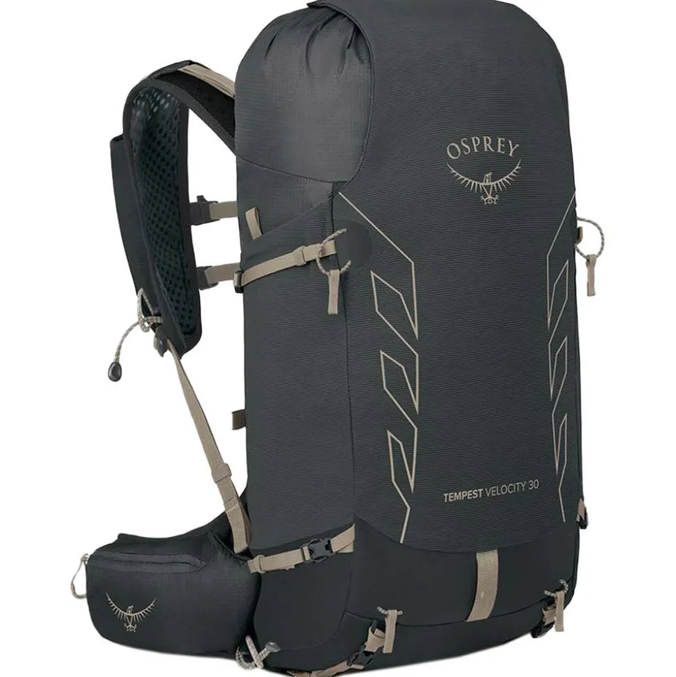 Sac à dos Osprey Tempest Velocity 30 Dark Charcoal Chiru Tan