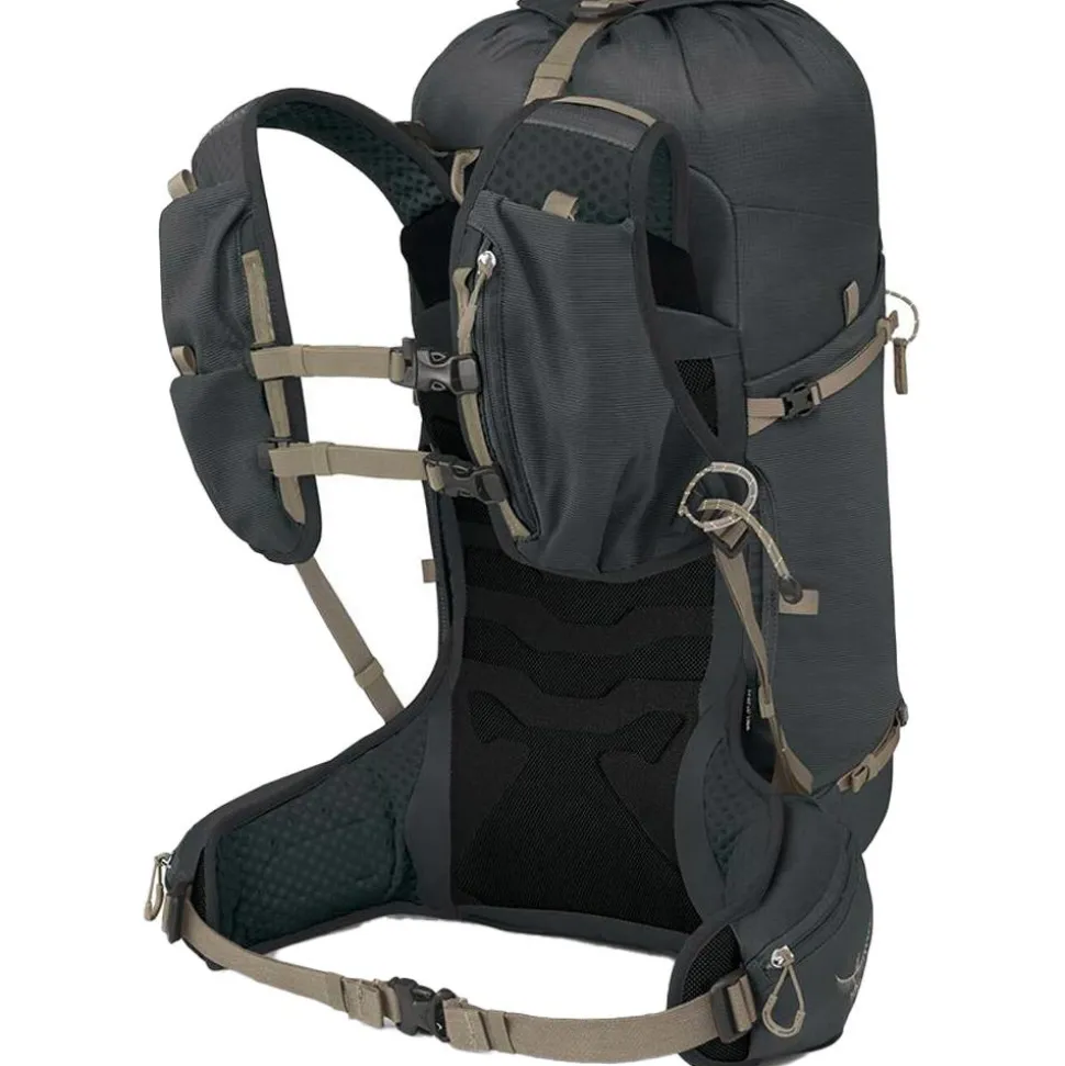 Sac à dos Osprey Tempest Velocity 30 Dark Charcoal Chiru Tan
