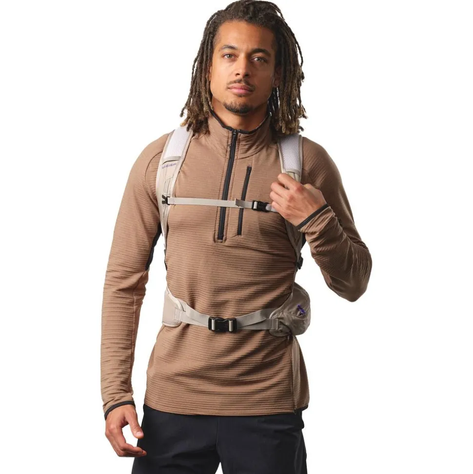 Sac à dos Salomon Trailblazer 20 Vintage Khaki Glacier Gray