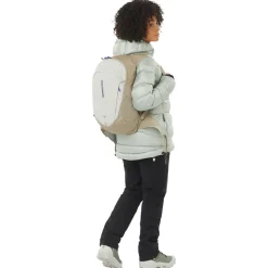 Sac à dos Salomon Trailblazer 20 Vintage Khaki Glacier Gray