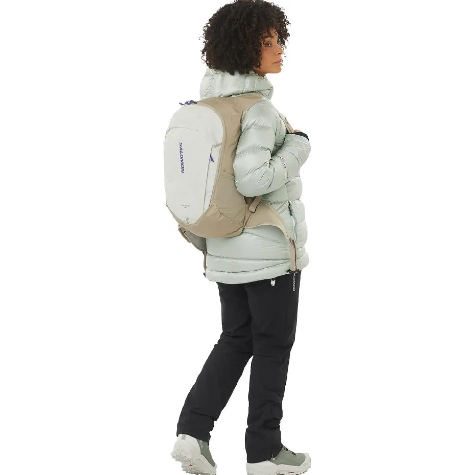 Sac à dos Salomon Trailblazer 20 Vintage Khaki Glacier Gray